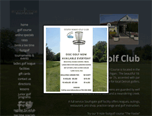 Tablet Screenshot of golfsouthwinds.com